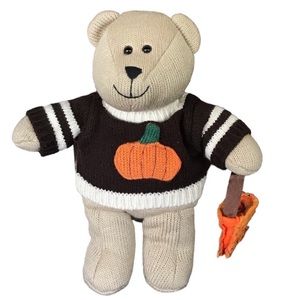 Starbucks Bearista 85th Edition Fall Plush Bear Stuffed Animal